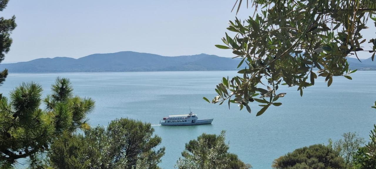 Апартаменти Bellavista La Tua Romantica Vacanza Sul Trasimeno Кастільйоне-дель-Лаго Екстер'єр фото